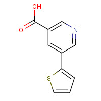 306934-96-3 5-(2-THIENYL)NICOTINIC ACID chemical structure