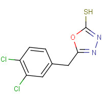 306936-93-6 5-(3,4-DICHLOROBENZYL)-1,3,4-OXADIAZOLE-2-THIOL chemical structure