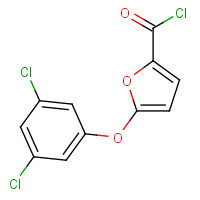 175277-07-3 5-(3,5-DICHLOROPHENOXY)FURAN-2-CARBONYL CHLORIDE chemical structure