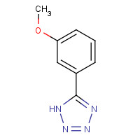 73096-36-3 5-(3-METHOXYPHENYL)-1H-TETRAZOLE chemical structure