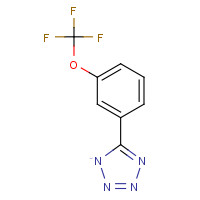 216144-09-1 5-(3-TRIFLUOROMETHOXYPHENYL)-1H-TETRAZOLE chemical structure