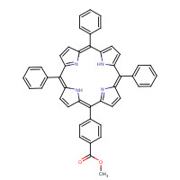 119730-06-2 5-(4-METHOXYCARBONYLPHENYL)-10,15,20-TRIPHENYL-21H,23H-PORPHINE chemical structure