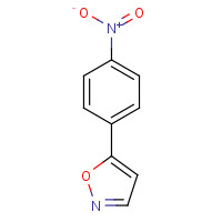 3383-42-4 5-(4-NITROPHENYL)ISOXAZOLE chemical structure