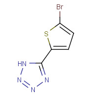 211943-12-3 5-(5-BROMO-2-THIENYL)-1H-TETRAZOLE chemical structure