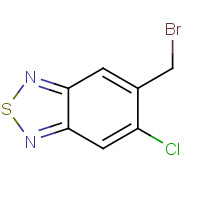 65858-51-7 5-(BROMOMETHYL)-6-CHLORO-2,1,3-BENZOTHIADIAZOLE chemical structure
