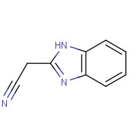 4414-88-4 2-(Cyanomethyl)benzimidazole chemical structure