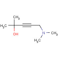 25400-83-3 5-DIMETHYLAMINO-2-METHYL-3-PENTYN-2-OL chemical structure