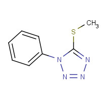 1455-92-1 5-(Methylthio)-1-phenyl-1H-1,2,3,4-tetraazole chemical structure