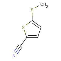 175205-78-4 5-(METHYLTHIO)THIOPHENE-2-CARBONITRILE chemical structure