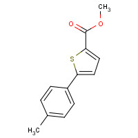 50971-49-8 5-(P-TOLYL)THIOPHENE-2-CARBOXYLICACIDMETHYLESTER chemical structure