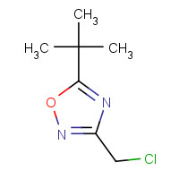 175205-41-1 5-(TERT-BUTYL)-3-(CHLOROMETHYL)-1,2,4-OXADIAZOLE chemical structure