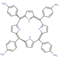 22112-84-1 5,10,15,20-TETRAKIS(4-AMINOPHENYL)-21H,23H-PORPHINE chemical structure
