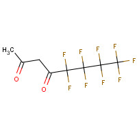 355-84-0 5,5,6,6,7,7,8,8,8-NONAFLUORO-2,4-OCTANEDIONE chemical structure