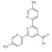294211-85-1 5,5''-DIMETHYL-[2,2':6',2''-TERPYRIDINE]-4'-CARBOXYLIC ACID chemical structure