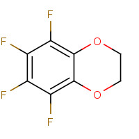 1743-87-9 5,6,7,8-TETRAFLUOROBENZO-1,4-DIOXANE chemical structure