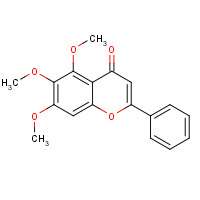 973-67-1 5,6,7-TRIMETHOXYFLAVONE chemical structure