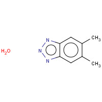 4184-79-6 5,6-DIMETHYL-1,2,3-BENZOTRIAZOLE HYDRATE chemical structure