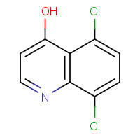 53790-82-2 5,8-DICHLORO-4-HYDROXYQUINOLINE chemical structure
