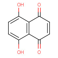 475-38-7 5,8-Dihydroxy-1,4-naphthoquinone chemical structure