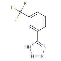 92712-48-6 5-[3-(TRIFLUOROMETHYL)PHENYL]-1H-TETRAZOLE chemical structure