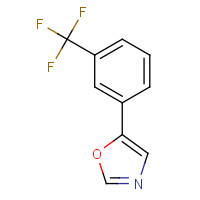 175205-48-8 5-[3-(TRIFLUOROMETHYL)PHENYL]OXAZOLE chemical structure