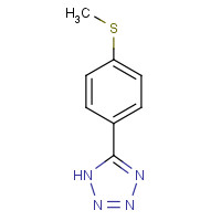 138689-79-9 5-[4-(METHYLTHIO)PHENYL]-1H-TETRAZOLE chemical structure
