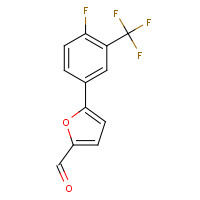 306936-05-0 5-[4-FLUORO-3-(TRIFLUOROMETHYL)PHENYL]-2-FURALDEHYDE chemical structure