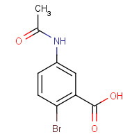 22921-67-1 5-ACETAMIDO-2-BROMOBENZOIC ACID chemical structure