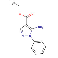 16078-71-0 5-AMINO-4-CARBETHOXY-1-PHENYLPYRAZOLE chemical structure