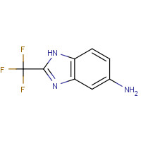 3671-66-7 5-AMINO-2-(TRIFLUOROMETHYL)BENZIMIDAZOLE chemical structure