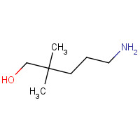 13532-77-9 5-AMINO-2,2-DIMETHYLPENTANOL chemical structure