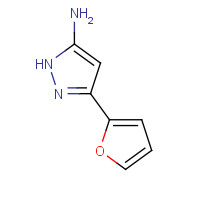 96799-02-9 3-(2-FURYL)-1H-PYRAZOL-5-AMINE chemical structure