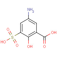 6201-87-2 5-amino-3-sulphosalicylic acid chemical structure