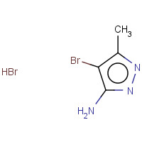 167683-86-5 5-AMINO-4-BROMO-3-METHYLPYRAZOLE HYDROBROMIDE chemical structure