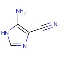 5098-11-3 5-Amino-1H-imidazol-4-carbonitrile chemical structure