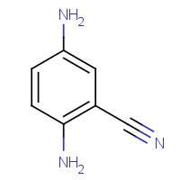 14346-13-5 2,5-Diaminobenzonitrile chemical structure