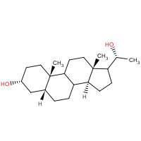 566-58-5 5-ALPHA-PREGNAN-3-ALPHA,20-ALPHA-DIOL chemical structure