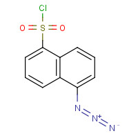 73936-73-9 5-AZIDONAPHTHALENE-1-SULFONYL CHLORIDE chemical structure