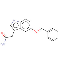 5933-28-8 5-BENZYLOXYINDOLE-3-ACETAMIDE chemical structure