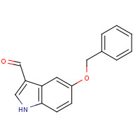 6953-22-6 5-(Phenylmethoxy)-1H-indole-3-carbaldehyde chemical structure