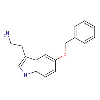 20776-45-8 2-(5-BENZYLOXY-1H-INDOL-3-YL)-ETHYLAMINE chemical structure