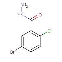 131634-71-4 5-BROMO-2-CHLOROBENZHYDRAZIDE chemical structure