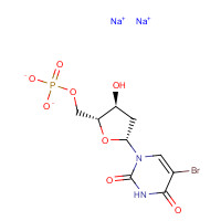 51432-32-7 5-Bromo-2'-deoxy-5'-uridylic acid disodium salt chemical structure