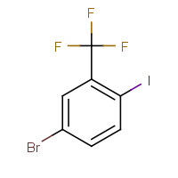 364-12-5 5-BROMO-2-IODOBENZOTRIFLUORIDE chemical structure