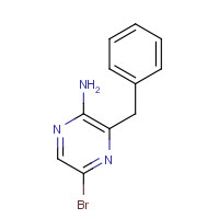 174680-55-8 2-AMINO-3-(PHENYLMETHYL)-5-BROMOPYRAZINE chemical structure