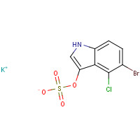 6578-07-0 5-BROMO-4-CHLORO-3-INDOLYL SULFATE POTASSIUM SALT chemical structure