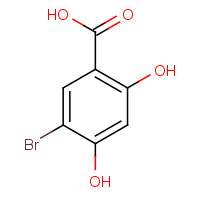 7355-22-8 5-BROMO-2,4-DIHYDROXYBENZOIC ACID chemical structure