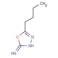 52838-38-7 5-BUTYL-1,3,4-OXADIAZOL-2-YLAMINE chemical structure