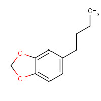 16929-05-8 1-(3,4-METHYLENEDIOXYPHENYL)BUTANE chemical structure