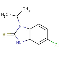 175276-96-7 5-CHLORO-1-ISOPROPYL-1H-BENZO[D]IMIDAZOLE-2-THIOL chemical structure